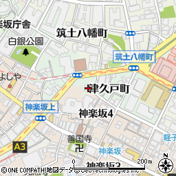東京都新宿区白銀町18周辺の地図