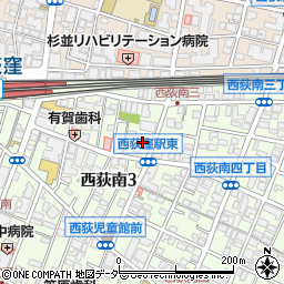 赤坂整骨院周辺の地図