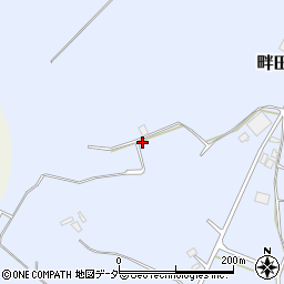 千葉県佐倉市畔田589周辺の地図