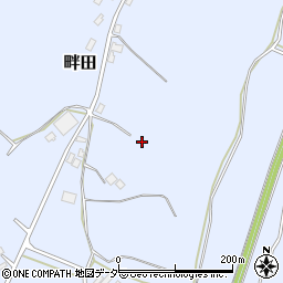 千葉県佐倉市畔田255周辺の地図