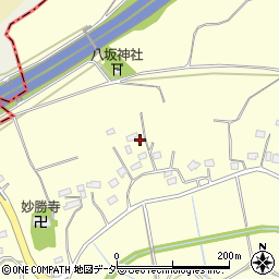千葉県佐倉市上勝田195周辺の地図