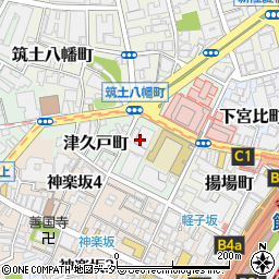 熊谷組本社ビル周辺の地図