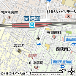 日高屋 西荻窪南口店周辺の地図