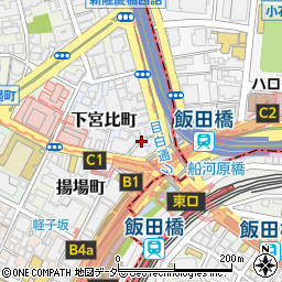 東京都新宿区下宮比町1周辺の地図