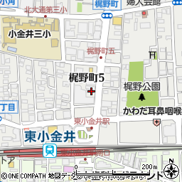 クオール薬局 東小金井店周辺の地図