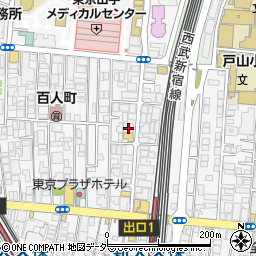 東京都新宿区百人町2丁目8-15周辺の地図