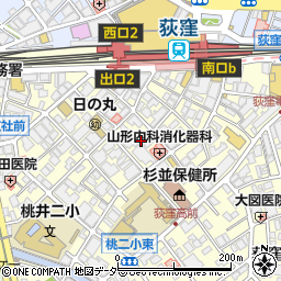 東京都杉並区荻窪5丁目19周辺の地図