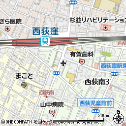 石丸商店 西荻窪店周辺の地図