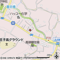 東京都八王子市上川町3415周辺の地図