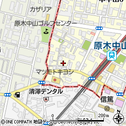 千葉県船橋市本中山7丁目16-4周辺の地図