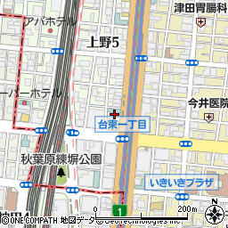 株式会社味岡　松華園周辺の地図
