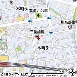 巻き爪ケア・ヨネクラ　船橋店周辺の地図