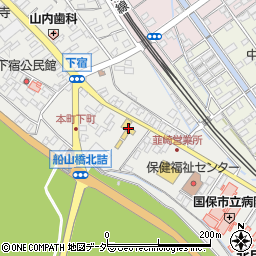 日産プリンス山梨韮崎店周辺の地図