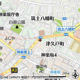 東京都新宿区白銀町12周辺の地図