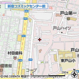 都営戸山ハイツアパート３１号棟周辺の地図