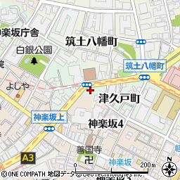 東京都新宿区白銀町13周辺の地図