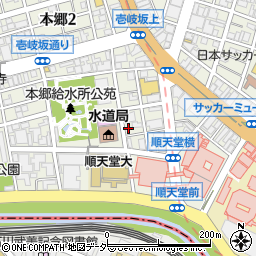 順天堂大学サテライト３周辺の地図