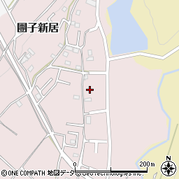 山梨県甲斐市團子新居346周辺の地図