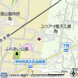 山梨県甲州市塩山上塩後237-1周辺の地図