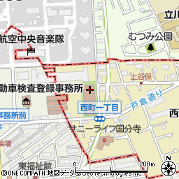 東京国税局国分寺宿舎周辺の地図