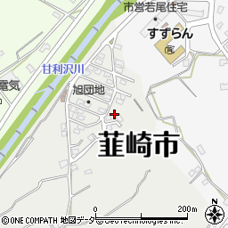 山梨県韮崎市旭町上條北割1859-8周辺の地図