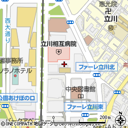 立川相互病院周辺の地図