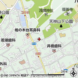 千葉県匝瑳市八日市場イ2508周辺の地図