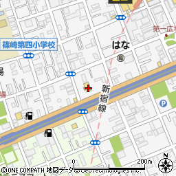 セブンイレブン谷河内店周辺の地図