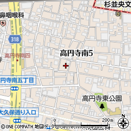 円谷硝子建材周辺の地図