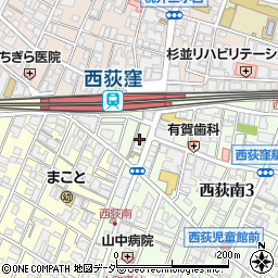 ＴＳＵＴＡＹＡ西荻窪店周辺の地図