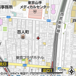 東京都新宿区百人町2丁目12-1周辺の地図