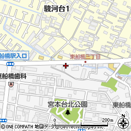 勝田電設工業株式会社　千葉支店周辺の地図