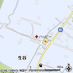 千葉県佐倉市生谷842周辺の地図