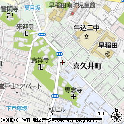 有限会社金井米店周辺の地図