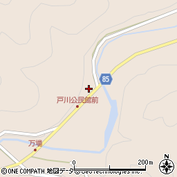 岐阜県下呂市金山町戸部792周辺の地図