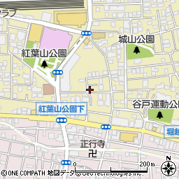 東配会館周辺の地図