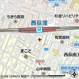 焼肉UMAMI西荻窪店周辺の地図