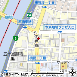 ユアー・パーキング本所第４駐車場周辺の地図