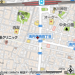 サンシャイン高円寺周辺の地図