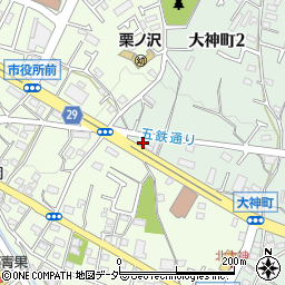 コスモセルフピュア昭島南ＳＳ周辺の地図