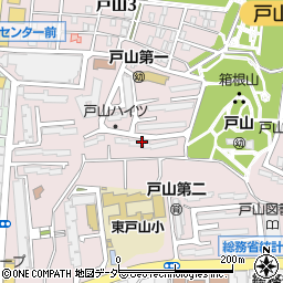 東京都新宿区戸山2丁目周辺の地図