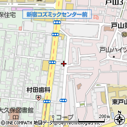 新宿ＩＳビル周辺の地図
