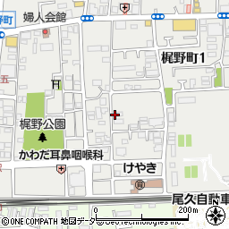 エジャンス東小金井Ａ周辺の地図