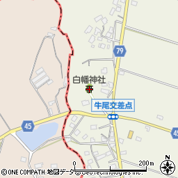 千葉県香取郡多古町牛尾230周辺の地図
