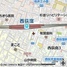 株式会社リブラン　西荻窪店周辺の地図