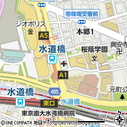 ホテルサトー東京周辺の地図