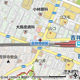 コメダ珈琲店 吉祥寺西口店周辺の地図