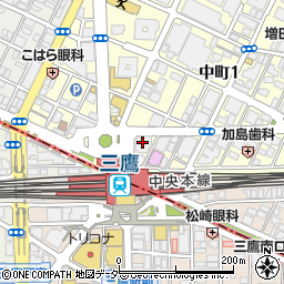 松屋フーズ本社周辺の地図