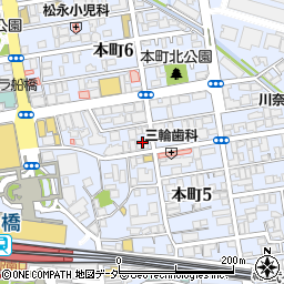 極真会館千葉県北支部周辺の地図