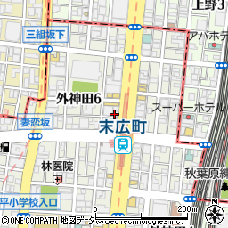 丸山国際特許事務所周辺の地図